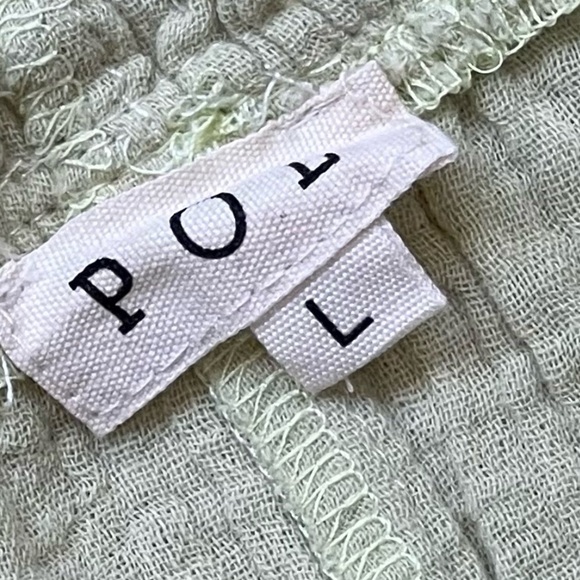 POL COTTON KNIT LIGHTWEIGHT SHORTS IN PISTACHIO SIZE LARGE NWOT - Picture 7 of 11